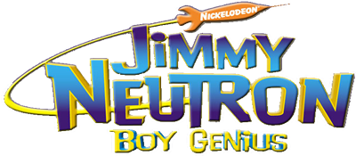 Jimmy Neutron Boy Genius logo for Playstation 2